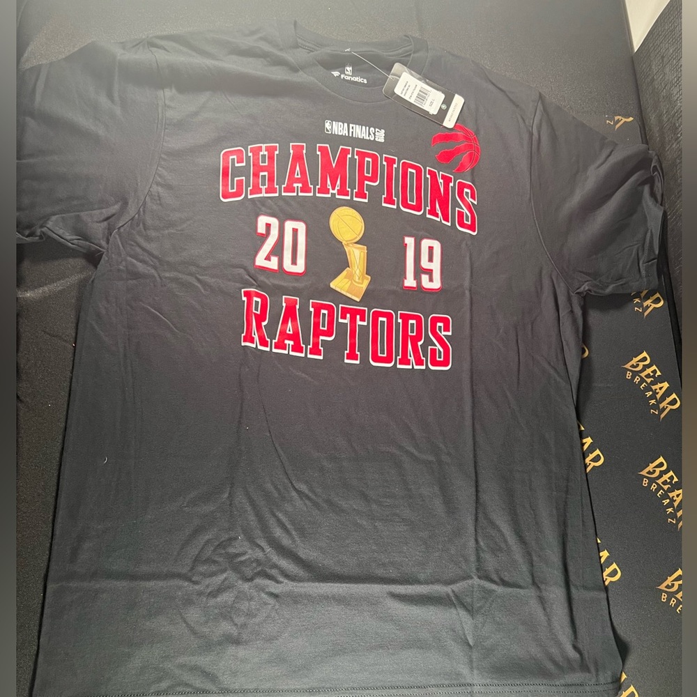 Toronto Raptors 2019 NBA Finals Champions T-Shirt - Black